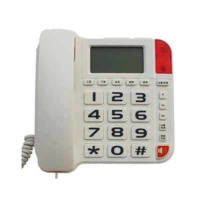 Vezetékes asztali telefon hívófélű azonosítóval